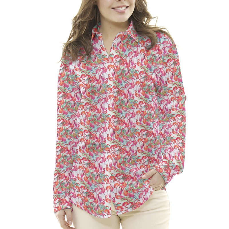 Popeline Coton Flamands Fuschia - Ribes y Casals