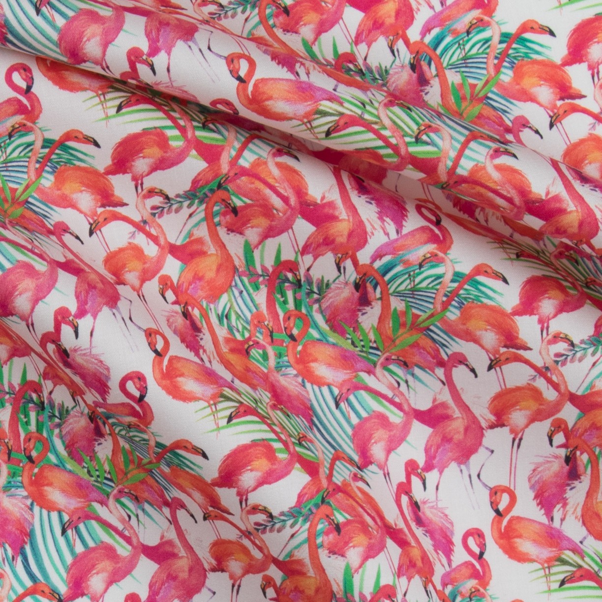 Popeline Coton Flamands Fuschia - Ribes y Casals