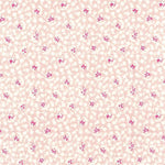 Popeline Coton Petite Fleur Rose - Ribes y Casals