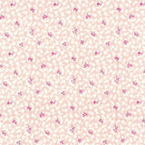 Popeline Coton Petite Fleur Rose - Ribes y Casals