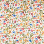 Popeline Coton Fleurs Blanc - Ribes y Casals