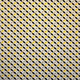 Cotton Poplin Geometric Yellow Black - Ribes y Casals
