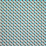 Cotton Poplin Geometric Turquoise Green - Ribes y Casals