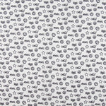 Popeline Coton Graffiti Blanc - Ribes y Casals