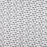 Popeline Coton Graffiti Blanc - Ribes y Casals