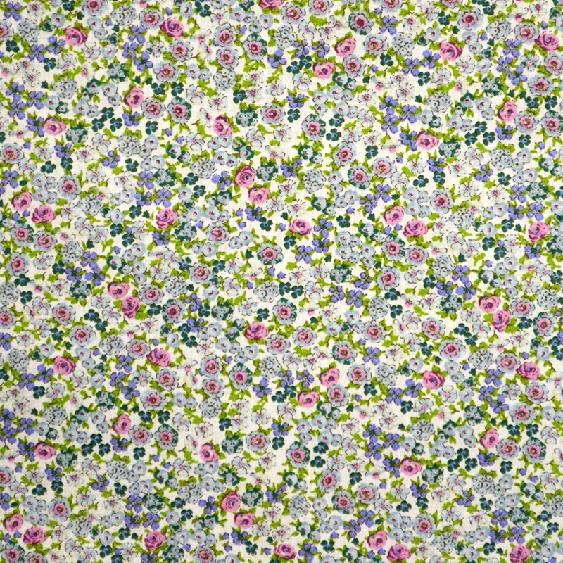 Cotton Poplin Liberty White - Ribes y Casals