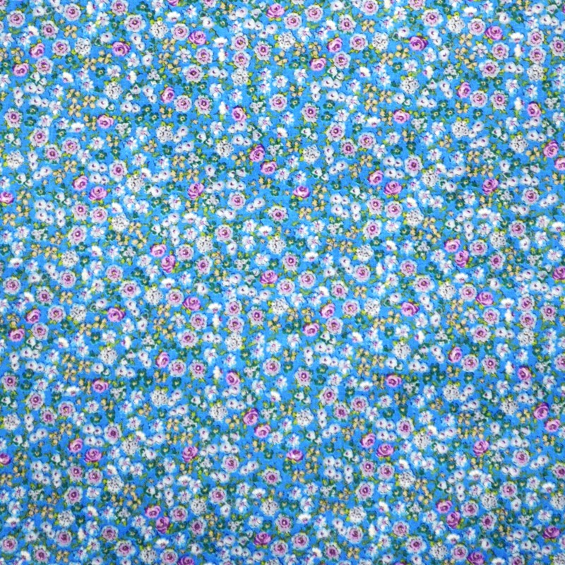 Cotton Poplin Liberty Turquoise - Ribes y Casals