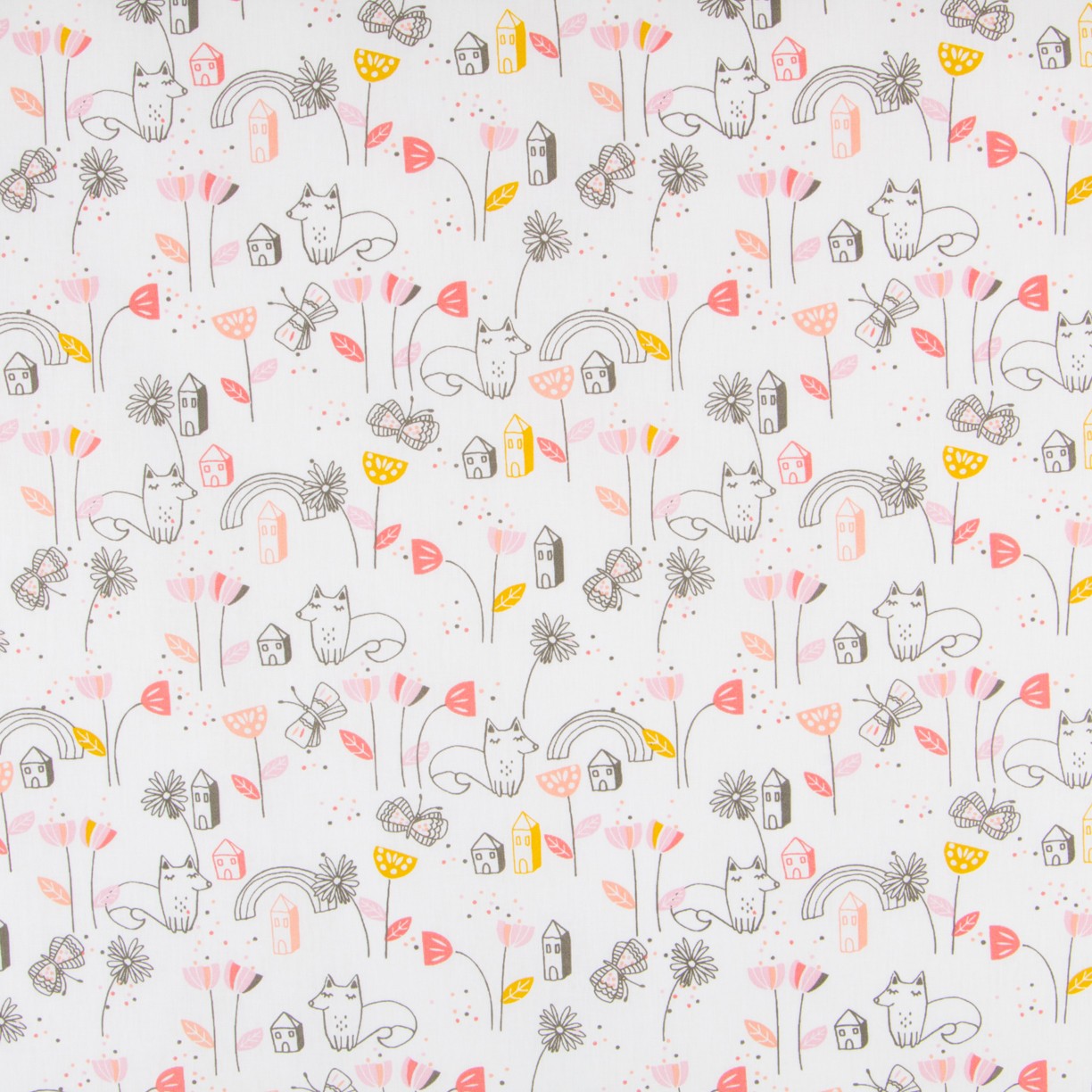 Popeline Coton Loup - Ribes y Casals