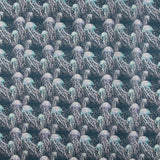 Popeline Coton Méduses Pétrole - Ribes y Casals