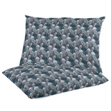 Popeline Coton Méduses Pétrole - Ribes y Casals