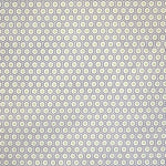 Cotton Poplin Hexagon Dots Navy Blue - Ribes y Casals