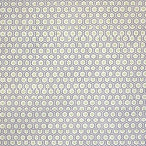 Cotton Poplin Hexagon Dots Navy Blue - Ribes y Casals