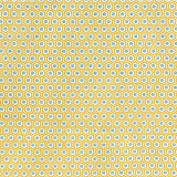 Cotton Poplin Hexagon Dots Mustard - Ribes y Casals