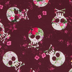 Popeline Coton Pretty Skull - Ribes y Casals