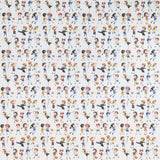 Tissu Enfant Coton Sports Écru - Ribes y Casals