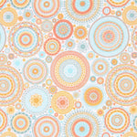 Popeline Étoilée Orange - Ribes y Casals