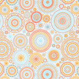 Popeline Étoilée Orange - Ribes y Casals