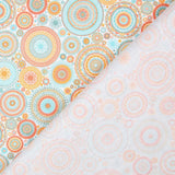 Popeline Étoilée Orange - Ribes y Casals