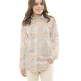 Popeline Étoilée Orange - Ribes y Casals