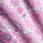 Popeline Rose Étoilée - Ribes y Casals