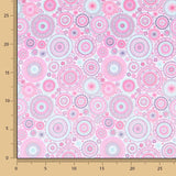 Popeline Rose Étoilée - Ribes y Casals