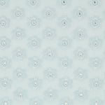 Popeline Broderie Floral Vert Menthe - Ribes y Casals