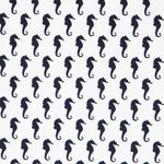 Popeline Hippocampe Blanc - Ribes y Casals