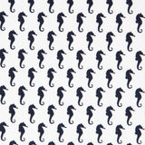 Popeline Hippocampe Blanc - Ribes y Casals