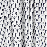 Popeline Hippocampe Blanc - Ribes y Casals