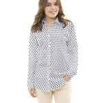 Popeline Hippocampe Blanc - Ribes y Casals