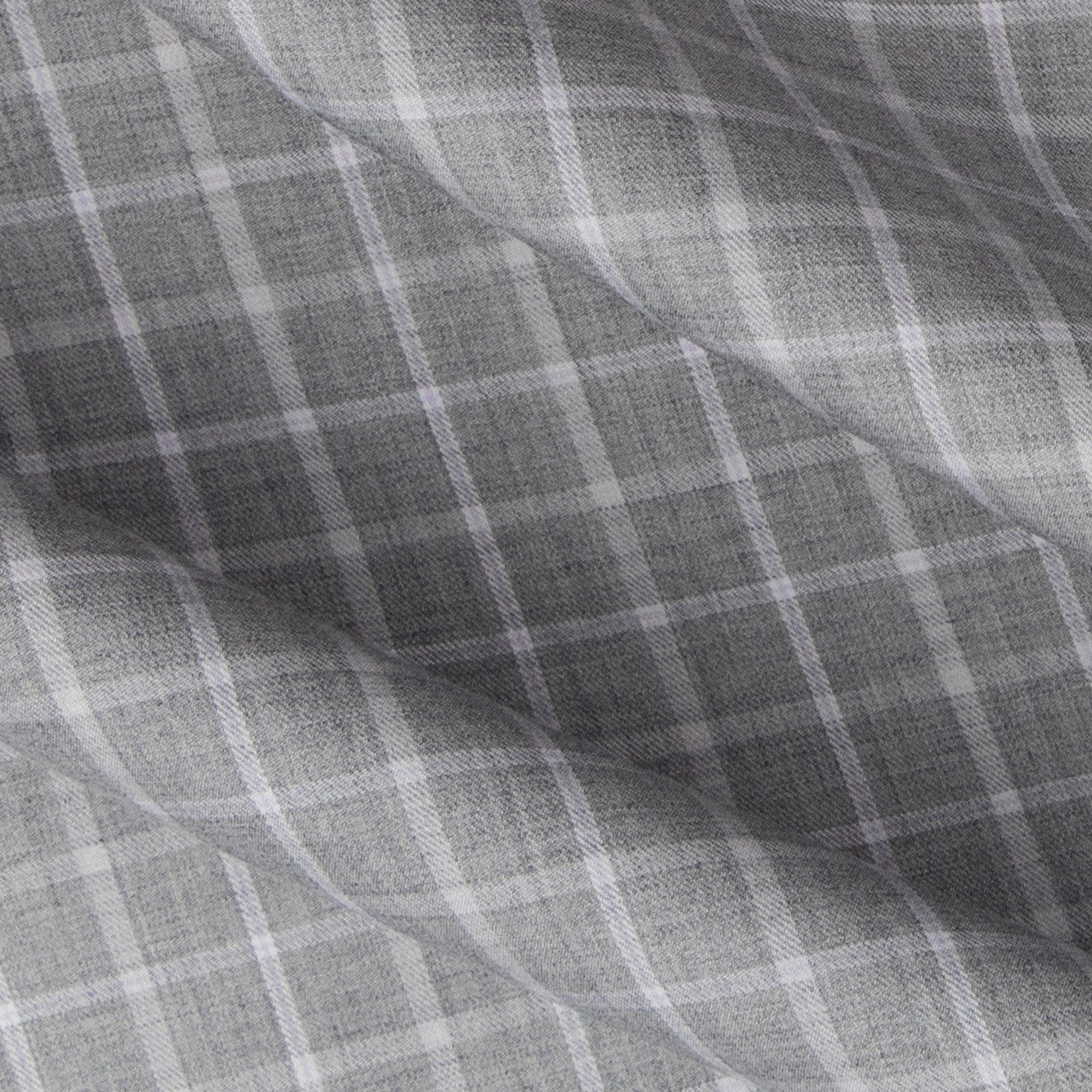 Popeline Chemise Carreaux Gris - Ribes y Casals