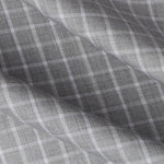 Popeline Chemise Carreaux Gris - Ribes y Casals