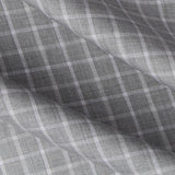 Popeline Chemise Carreaux Gris - Ribes y Casals