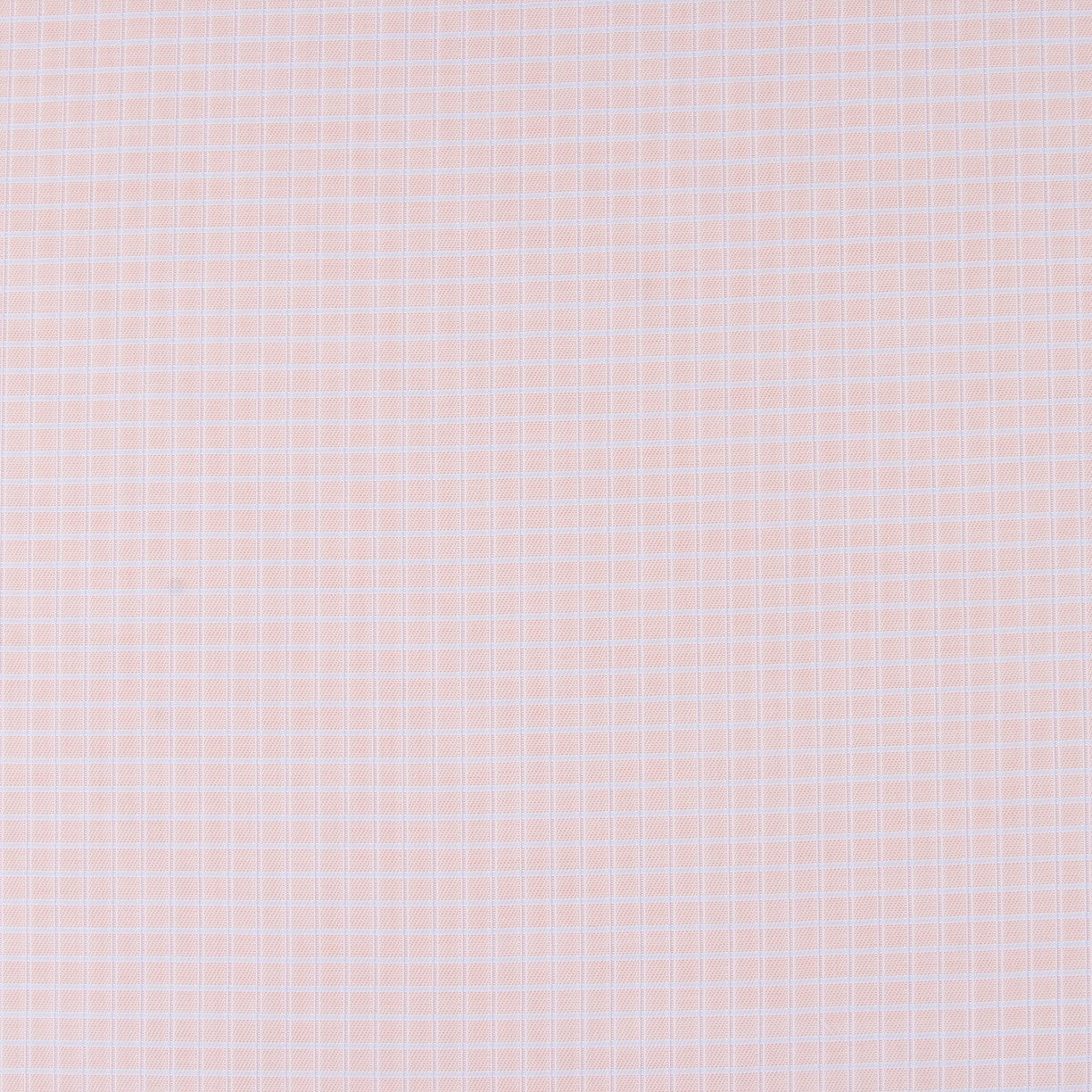 Popeline Chemise Carreaux Saumon - Ribes y Casals