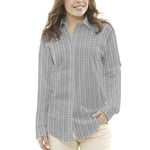 Popeline Chemise Écossais Bleu - Ribes y Casals