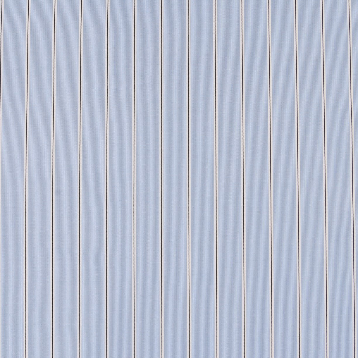 Popeline Chemise Multirayure Bleu - Ribes y Casals