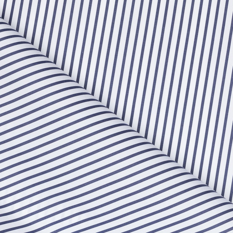 Popeline Chemise Large Rayure Marinière - Ribes y Casals