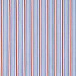 Popeline Chemise Rayures Bicolor Rouge - Ribes y Casals