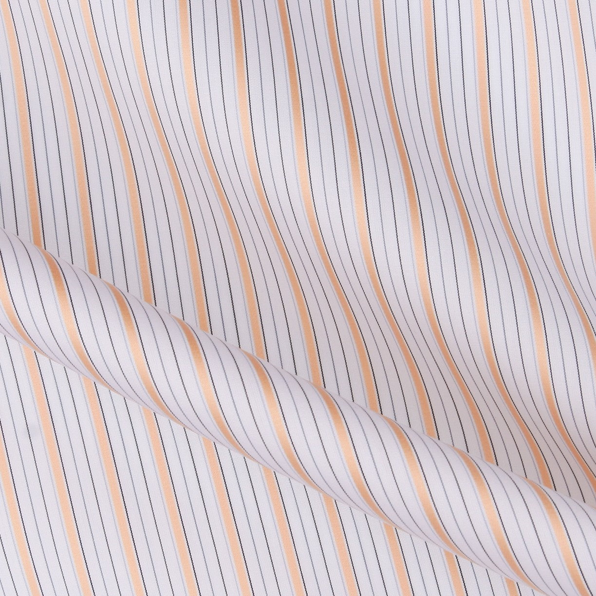 Popeline Chemise Rayures Doré - Ribes y Casals