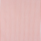 Popeline Chemise Rayures Orange - Ribes y Casals