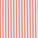 Popeline Chemise Rayures Orange - Ribes y Casals