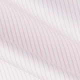 Popeline Chemise Petites Rayures Rose - Ribes y Casals