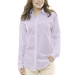 Popeline Chemise Satin Lila - Ribes y Casals