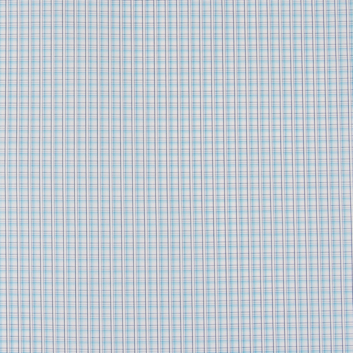 Popeline Chemise Traits Turquoise - Ribes y Casals