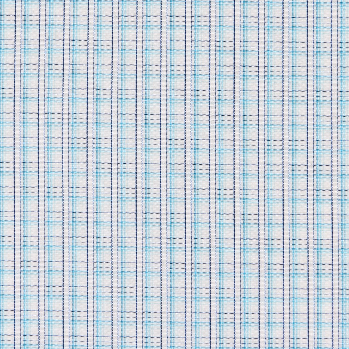 Popeline Chemise Traits Turquoise - Ribes y Casals