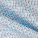 Popeline Chemise Traits Turquoise - Ribes y Casals