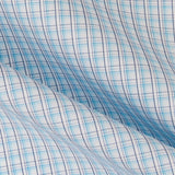 Popeline Chemise Traits Turquoise - Ribes y Casals