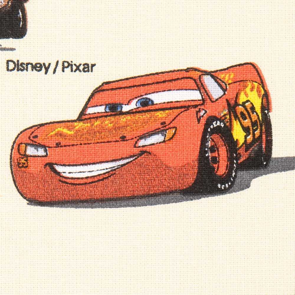 Popeline Cars Disney Écru - Ribes y Casals