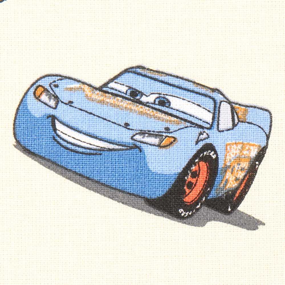 Popeline Cars Disney Écru - Ribes y Casals