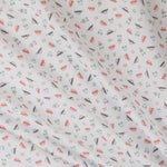 Popeline Cars Orange - Ribes y Casals